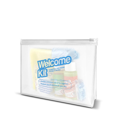 POCHETTE PLASTICA   welcome kit residence